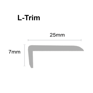 2 L-Shape trim