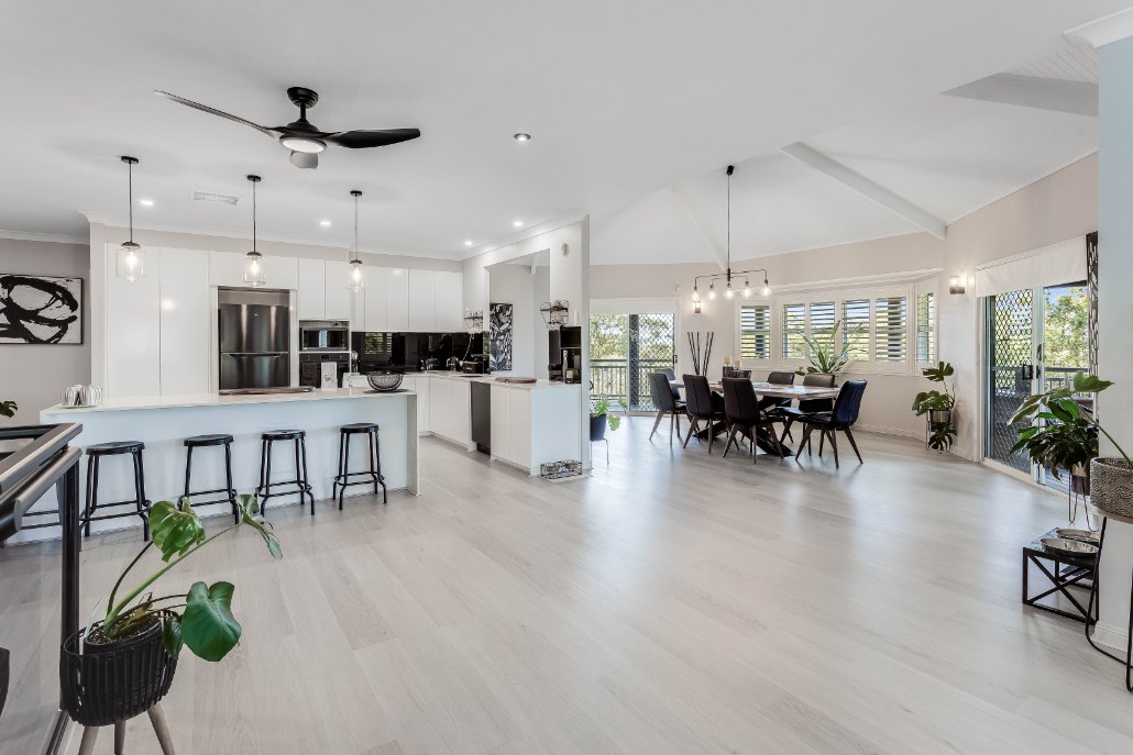 Light Grey Hybrid Flooring by Homely Flooring