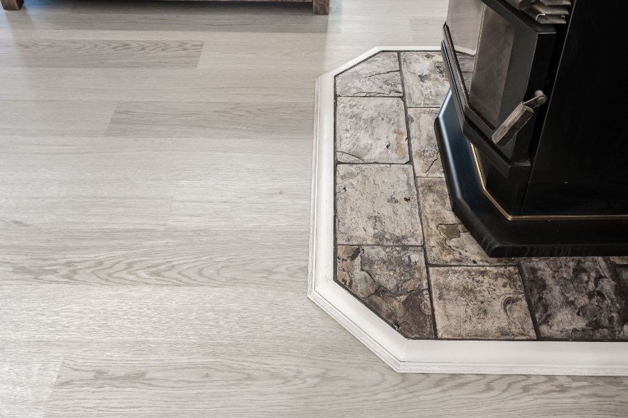 Light Grey Hybrid Flooring by Homely Flooring