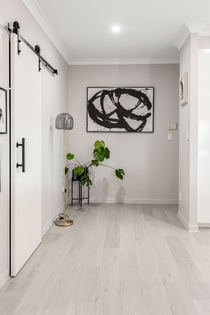 Light Grey Hybrid Flooring by Homely Flooring