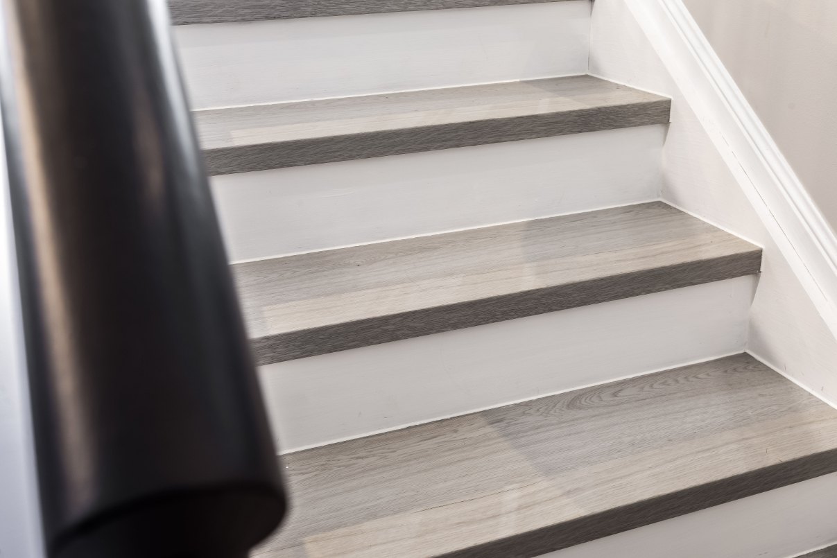 Light Grey Hybrid Flooring by Homely Flooring