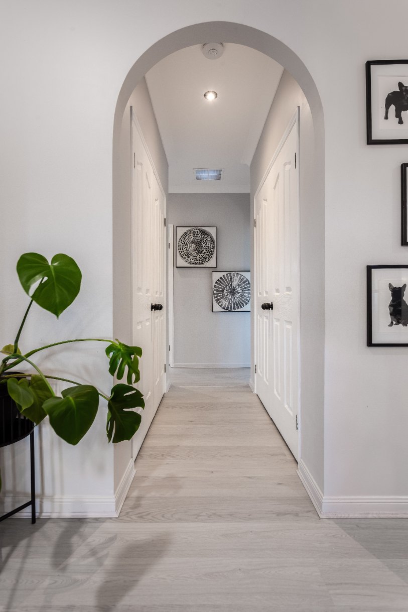 Light Grey Hybrid Flooring by Homely Flooring
