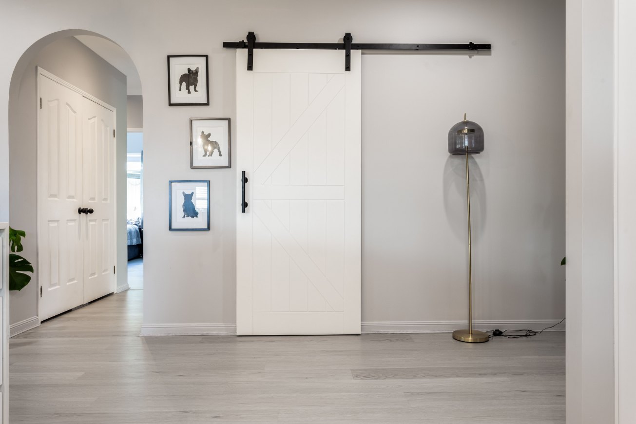 Light Grey Hybrid Flooring by Homely Flooring