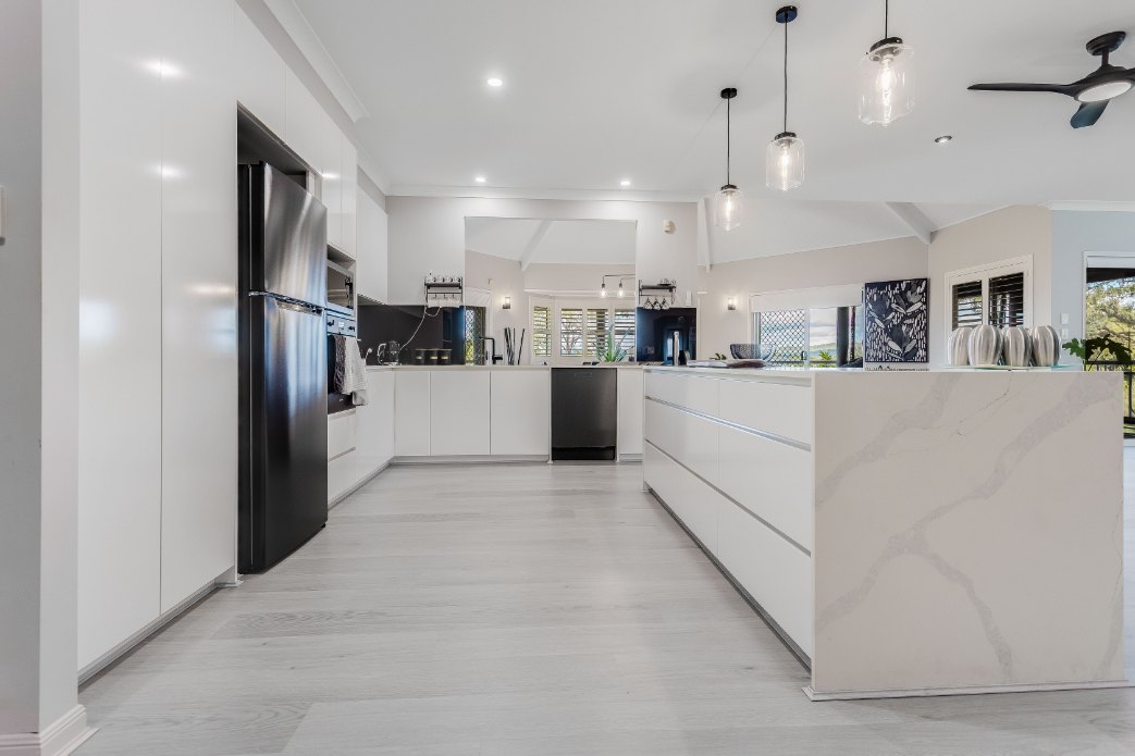 Light Grey Hybrid Flooring by Homely Flooring