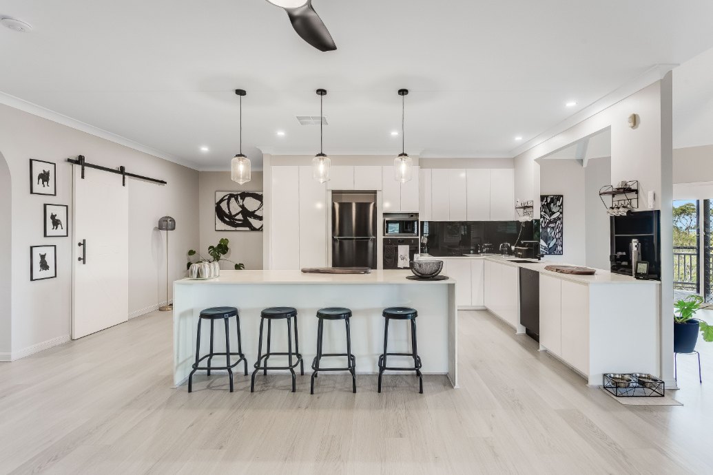 Light Grey Hybrid Flooring by Homely Flooring