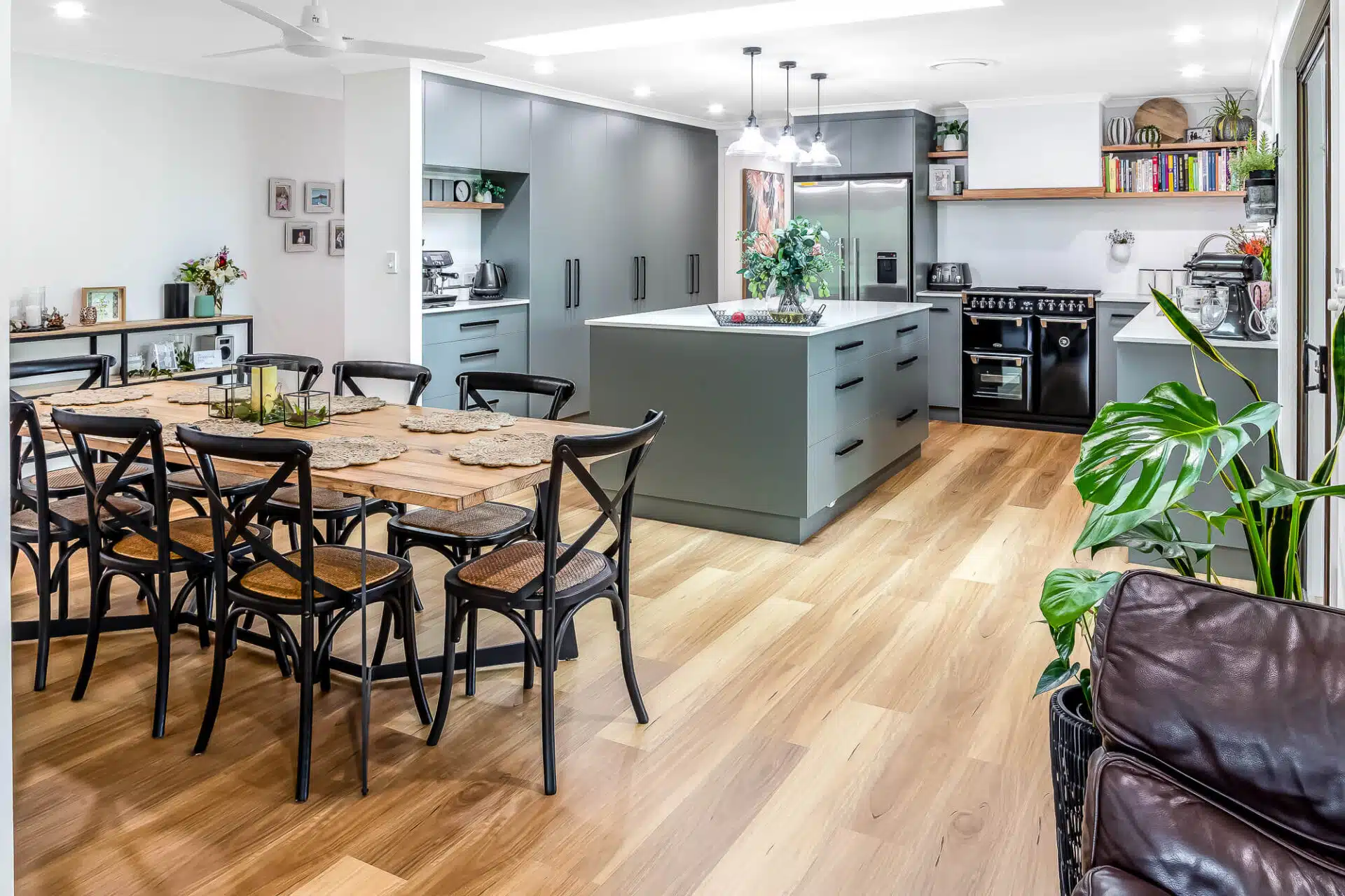 NativeBlackbutt-dining DIY Vinyl Flooring: Affordable Solutions for Stylish Home Renovations