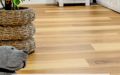 How do I maintain and clean hybrid and vinyl plank flooring?