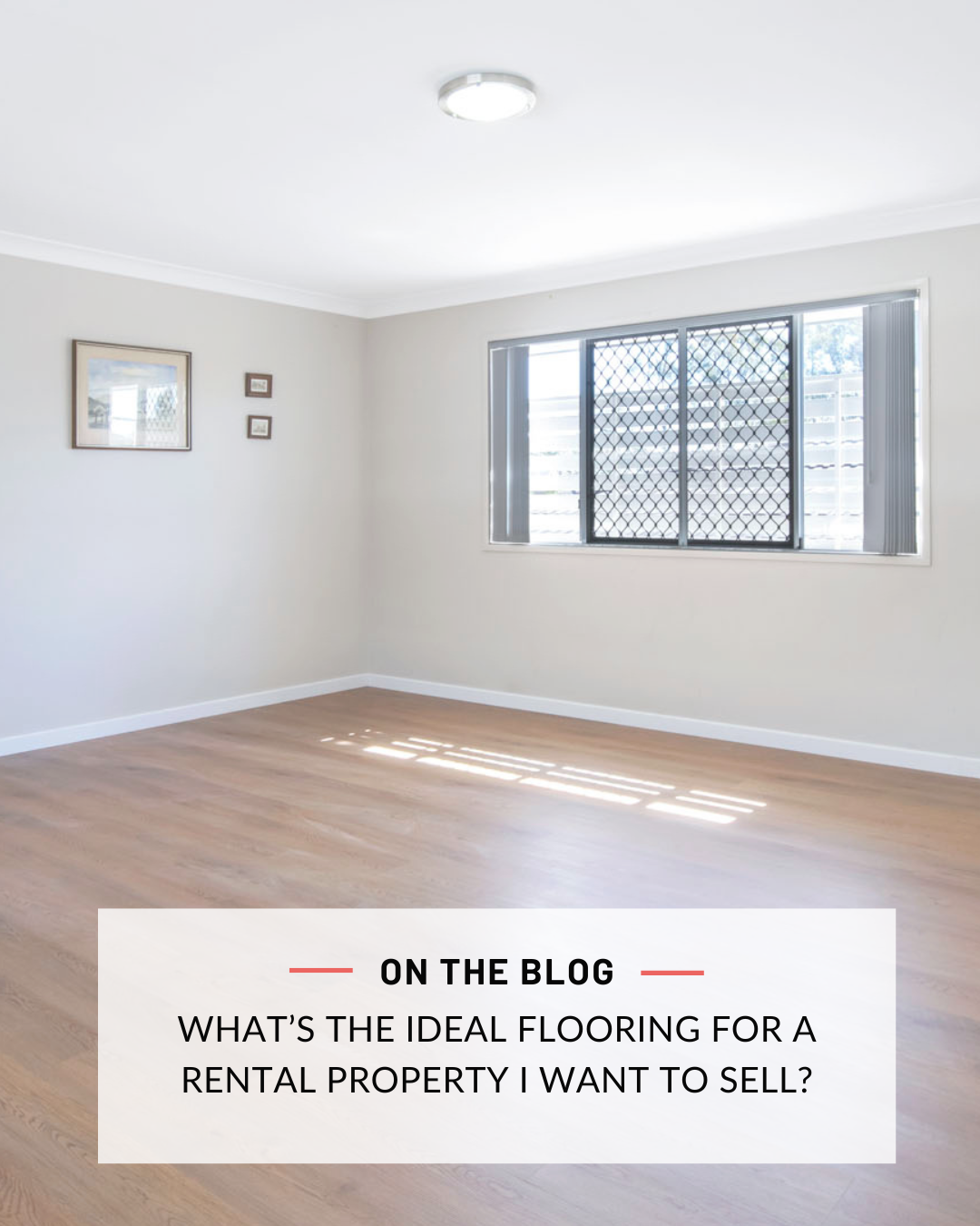 Portrait – Social Media (9) An empty room laid with vinyl flooring Australia