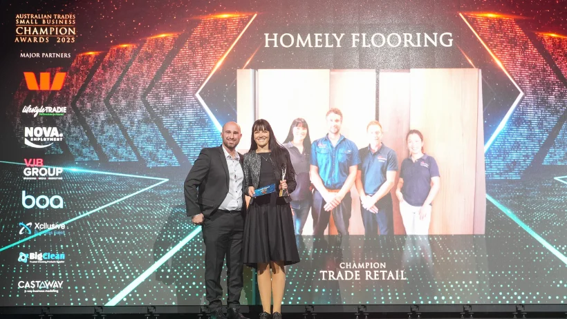Australian Small Business Champions Awards Winner - Trade Retail Category