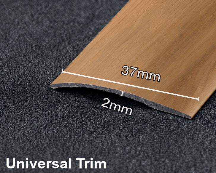 Aluminium Universal Trim Vinyl Wrapped - Native Blackbutt 2.52m - Image 2